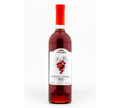 RED CURRENT wine, sweet RED CURRENT wine, sweet