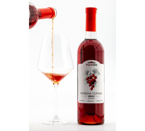 RED CURRENT wine, sweet RED CURRENT wine, sweet