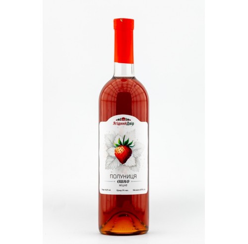 STRAWBERRY wine, strong