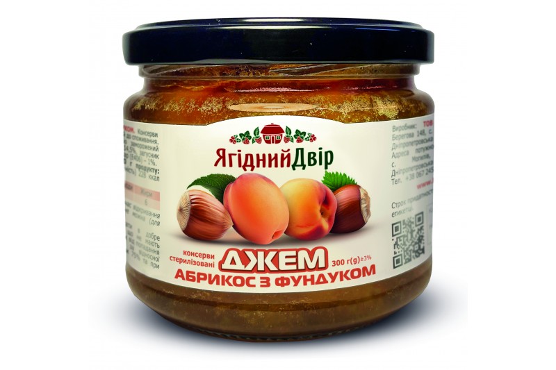 Джем АБРИКОС З ФУНДУКОМ