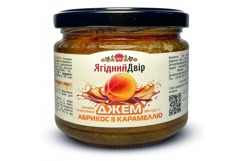 Джем АБРИКОС З КАРАМЕЛЛЮ